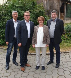 Arno Speiser, Holger Grieshammer, Anita Berek und Jörg Nürnberger
